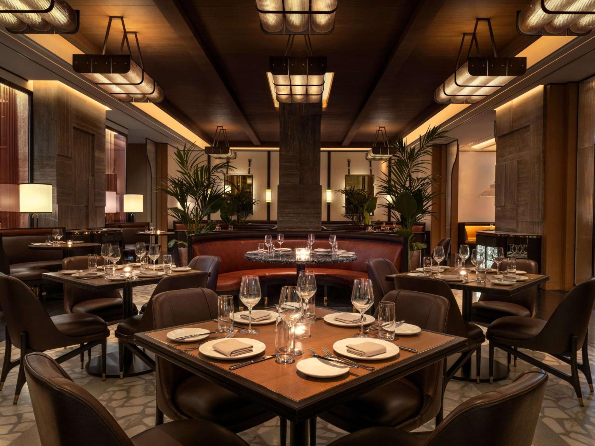 Waldorf Astoria Doha Lusail Eksteriør bilde The interior of the restaurant
